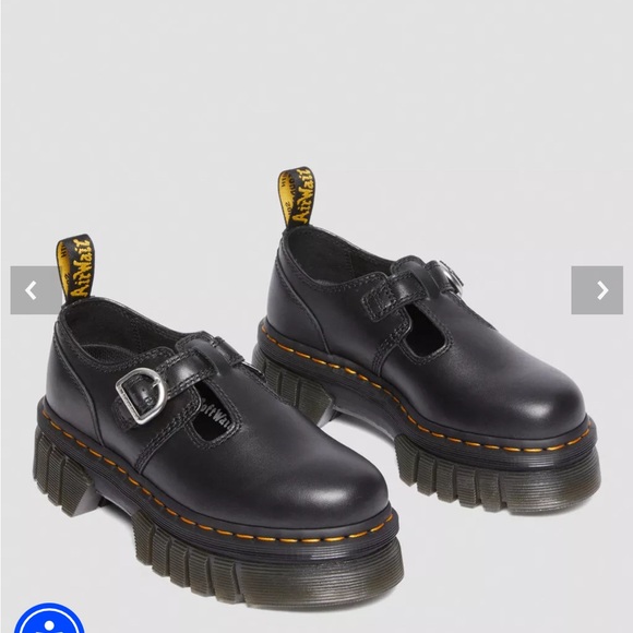 Dr Martens Air Wair AUDRICK NAPPA LUX PLATFORM MARY JANE SHOES Size 8 - Picture 11 of 12